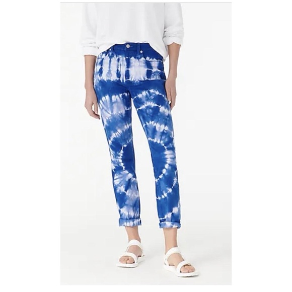 J. Crew Vintage Straight Jean in Tie Dye - Picture 2 of 11
